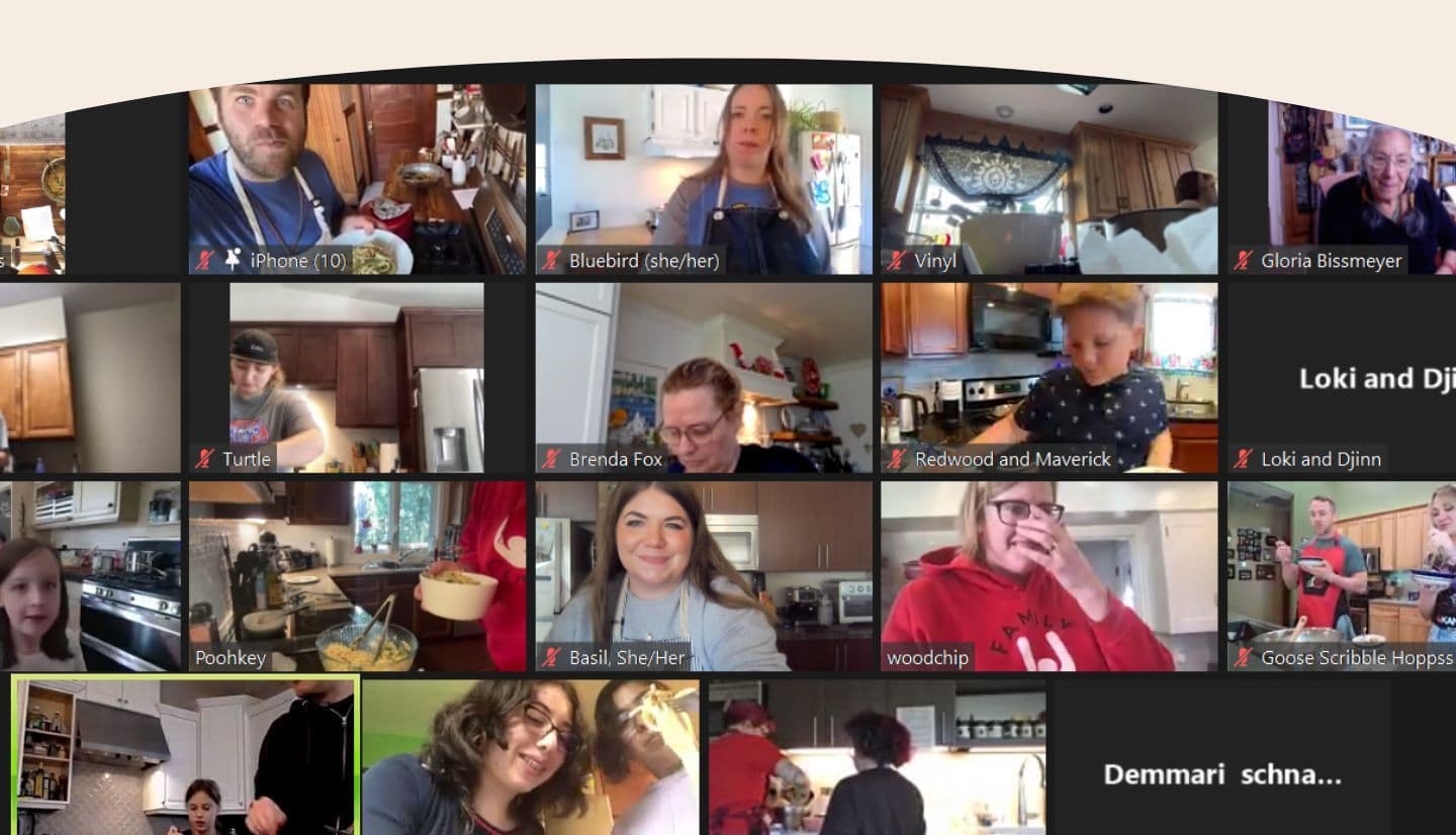 Virtual Program Zoom Screen